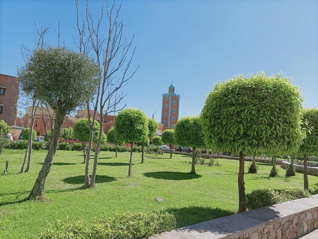 حديقة الانارة مراكش