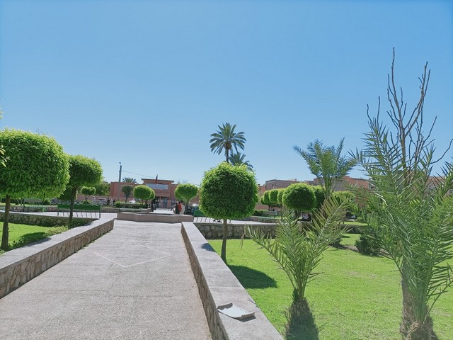 حديقة الانارة مراكش
