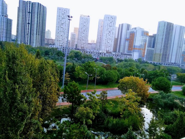 حديقة الشهداء اسنيورت اسطنبول