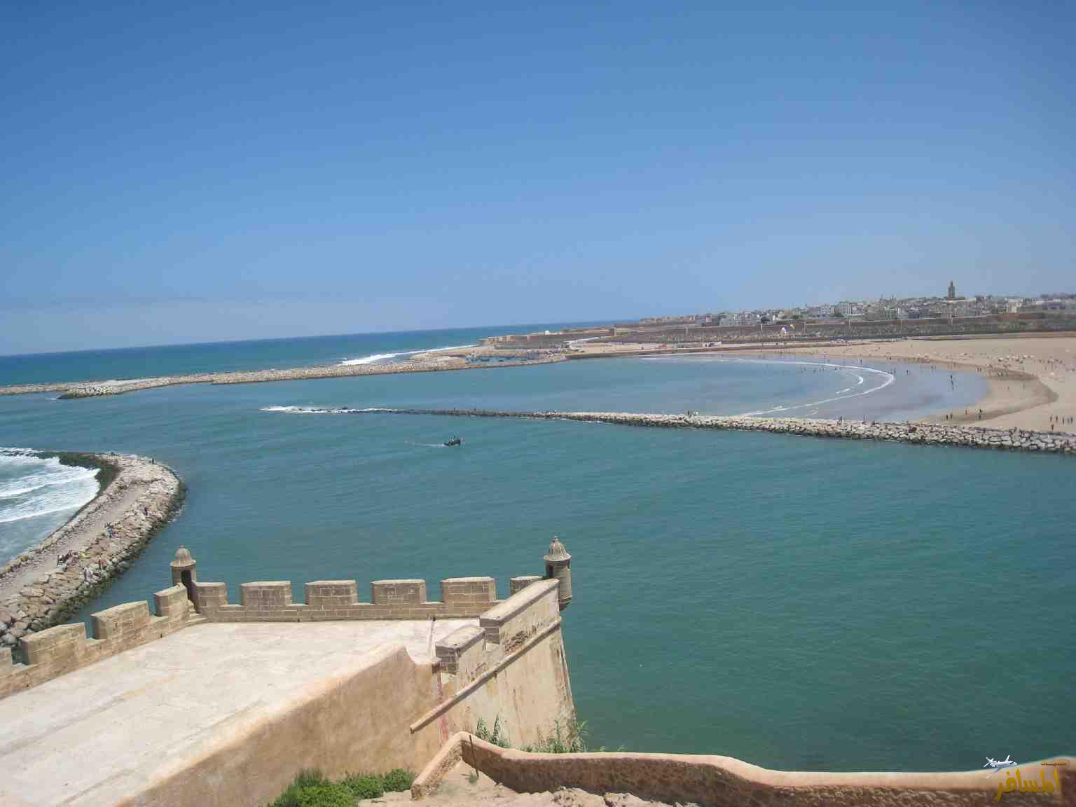 قصبة الوداية في الرباط المغرب