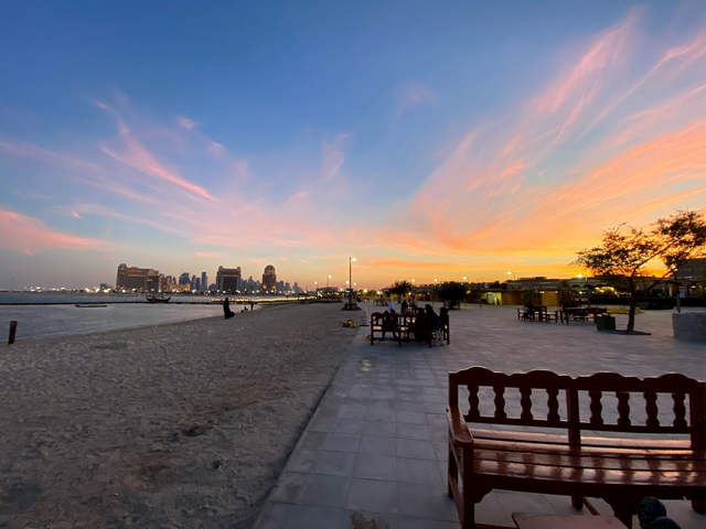 شاطئ كتارا في قطر