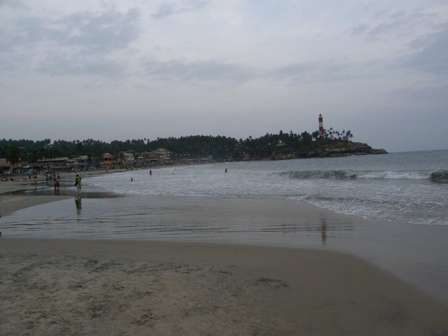 شاطئ كولام في كيرلا