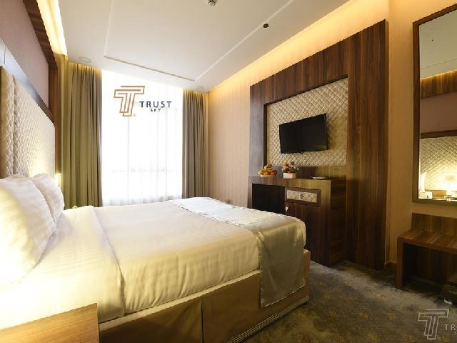 غرفة قياسية لفندق ترست سكاي من قائمة فنادق المسفلة شارع ابراهيم الخليل