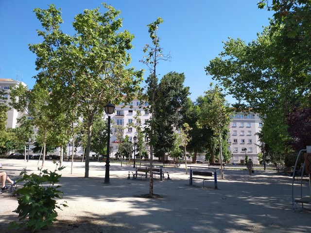حديقة ماريا إيفا دوارتي دي بيرون  في مدريد