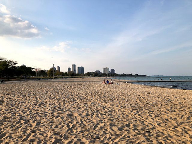 شاطئ نورث أفينيو في شيكاغو