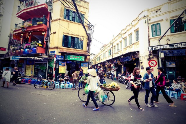 شارع الحي القديم في هانوي