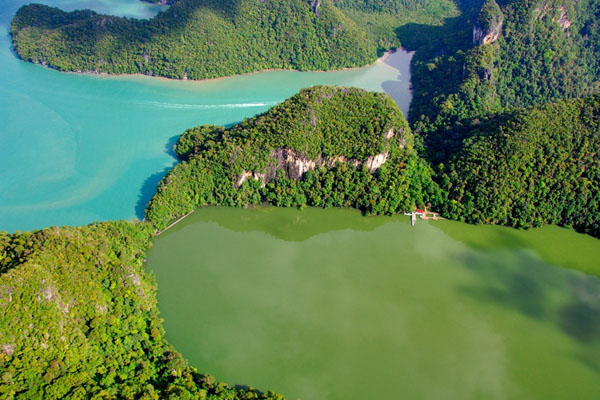 جزيرة العذراء الحامل من اجمل جزر في ماليزيا