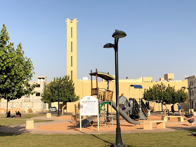 حديقة حي قرطبة الثانية في الرياض