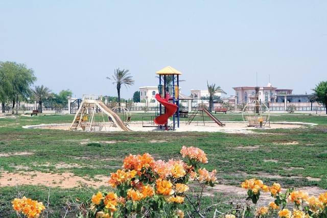 حديقة الشيخ زايد في ام القيوين