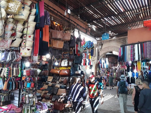 التسوق في مراكش