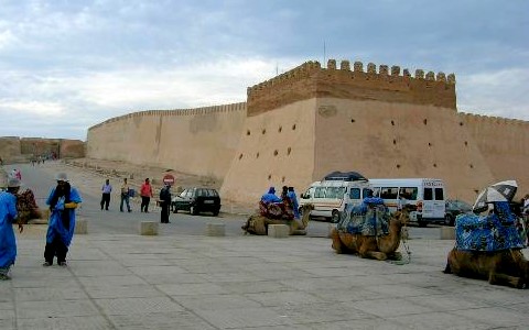 قصبة أغادير من اشهر اماكن السياحة في اغادير المغرب