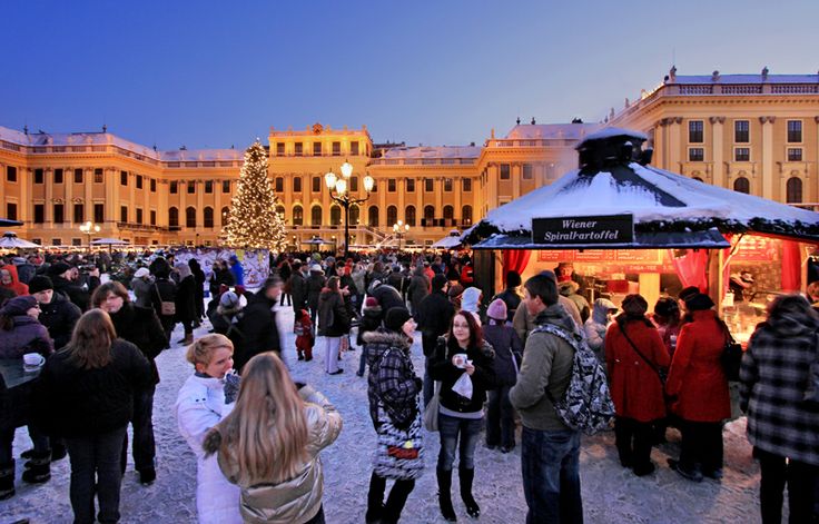 السياحة الشتوية في فيينا اسواق عيد الميلاد